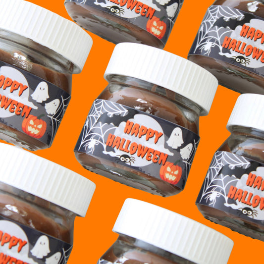 Mini Nutella Halloween Party Favours – The Sweetest Spooky Treat! 🎃👻