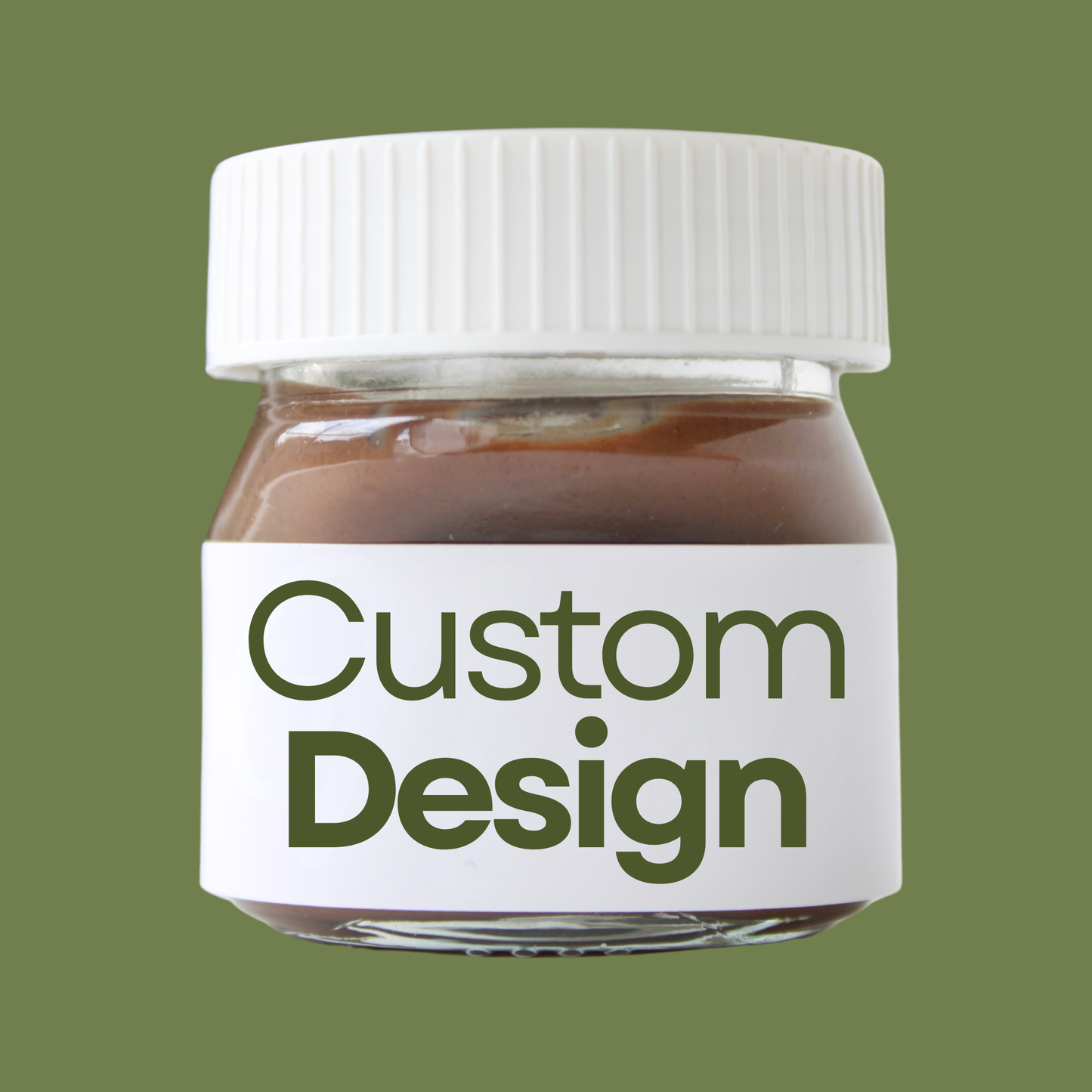 Custom Design Mini Nutella Jar Favours