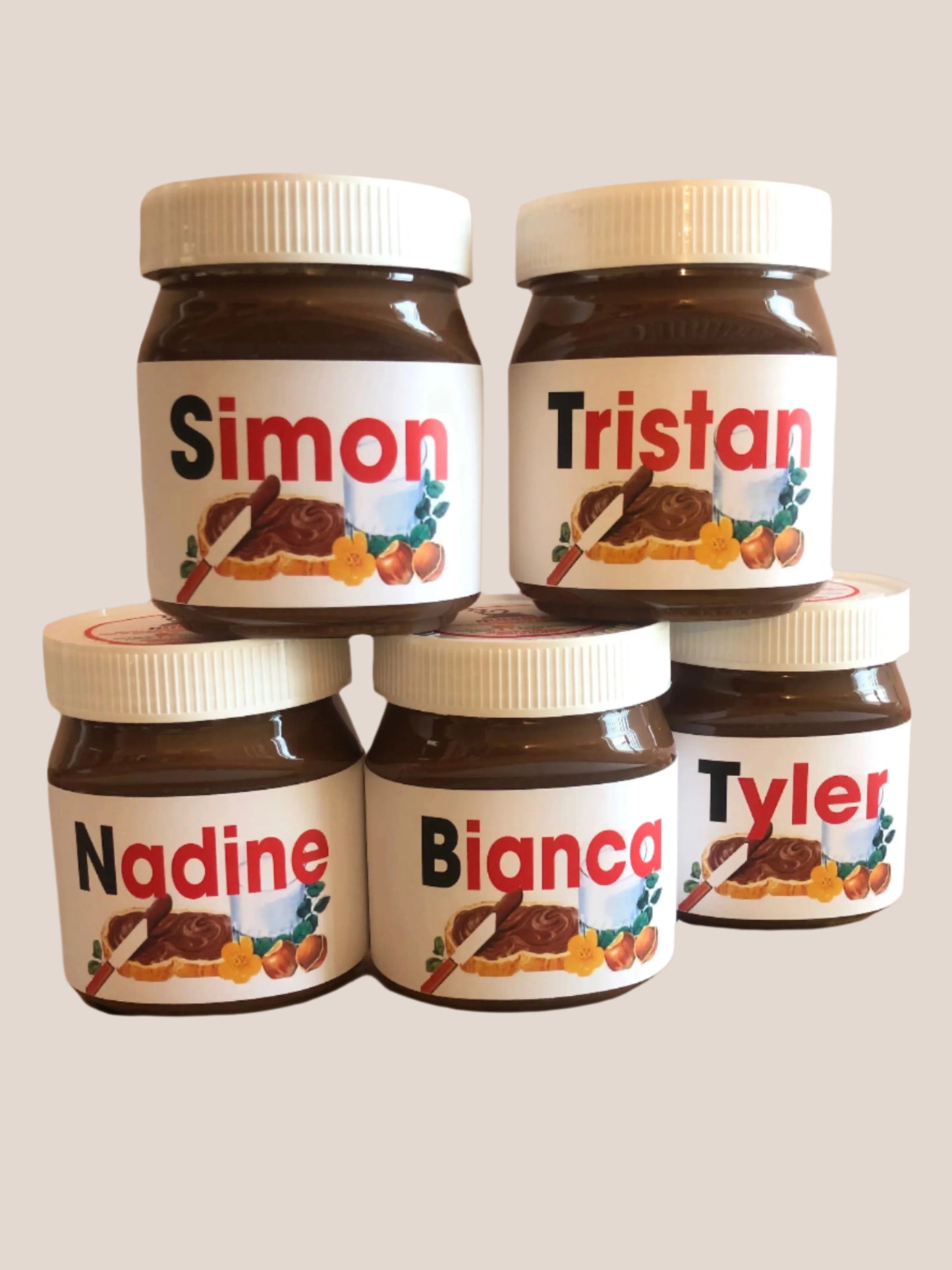 Personalized Regular Nutella Jar