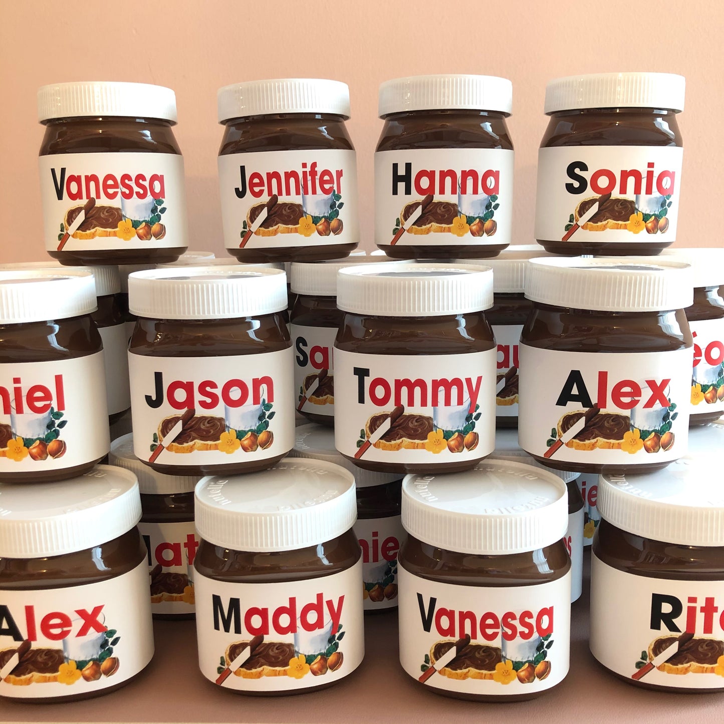 Personalized Regular Nutella Jar